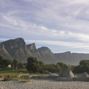 The Twelve Apostles ridge above the Atlantic coast at Camps Bay