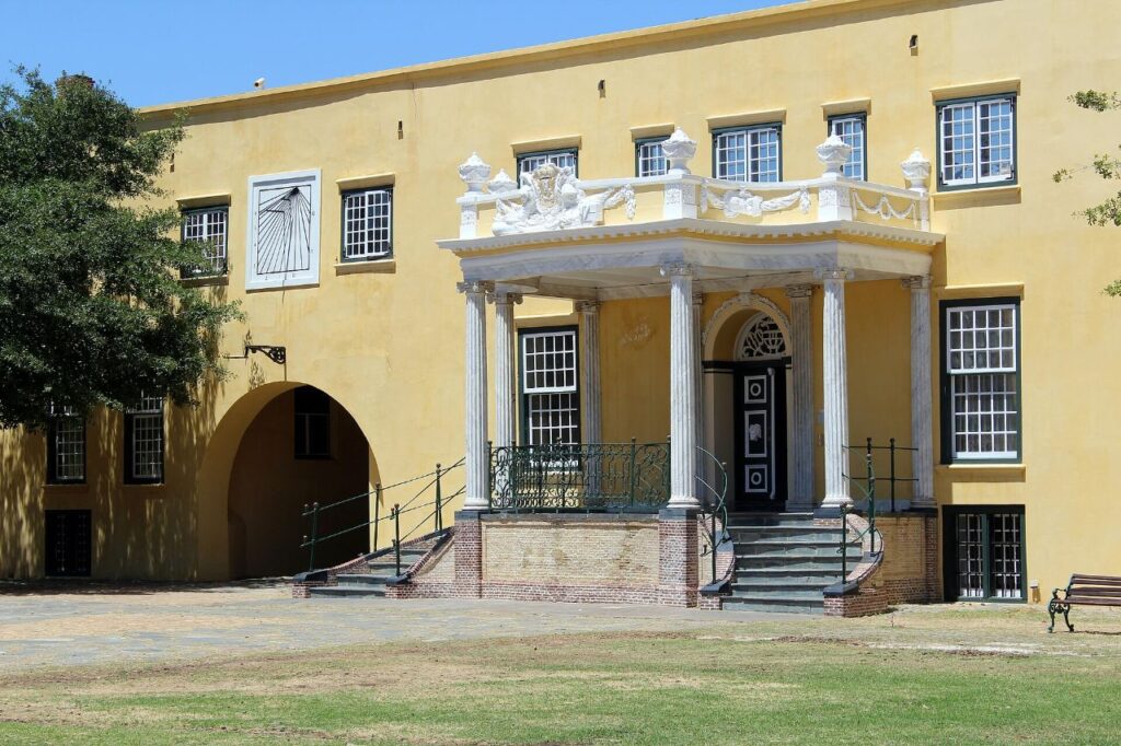 The Kat Balcony at the Castle of Good Hope, the oldest building in the Cape Town City Bowl