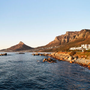 The Twelve Apostles Hotel and Spa on the Atlantic coast at Oudekraal below the Twelve Apostles mountain ridge