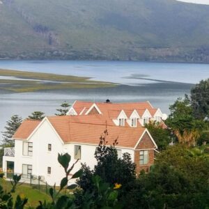 A house with a view of a body of water at 6 On Protea in Knysna