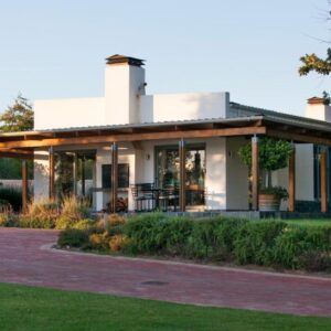 A house with a wrap around porch at Klein Welmoed Luxury Guest House in Stellenbosch