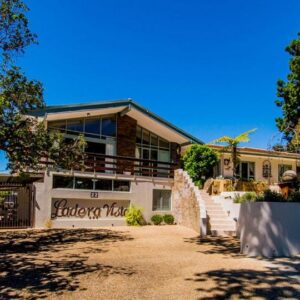 A house with a staircase in front of it at Ladera - Vista Self-catering Guesthouse in Paarl