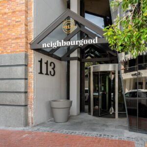 The street entrance at Neighbourgood Loop Street in Cape Town