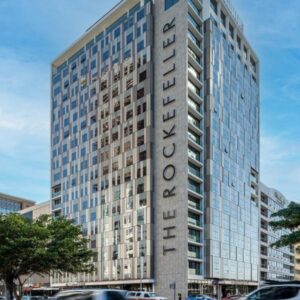 A large building with the word hotel on it at The Rockefeller Hotel by NEWMARK in Cape Town