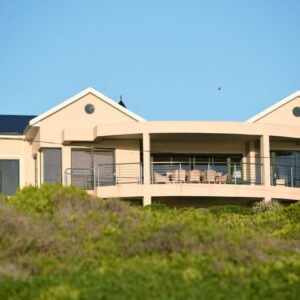 A house on top of a hill at Zeezicht Guest House in De Kelders
