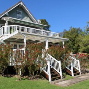 14 Mount Joy: a house with a porch with white railings