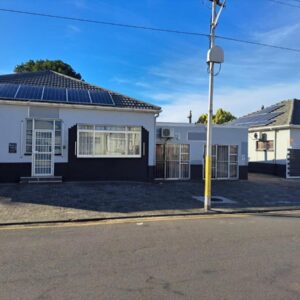 Abyssinia Guest House: a house with solar panels on the roof
