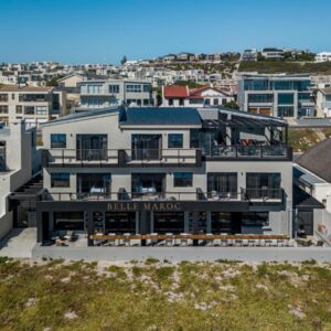 Belle Maroc Boutique Hotel: an aerial view of a building with a balcony