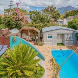 Inn-Style: an image of a house with a swimming pool
